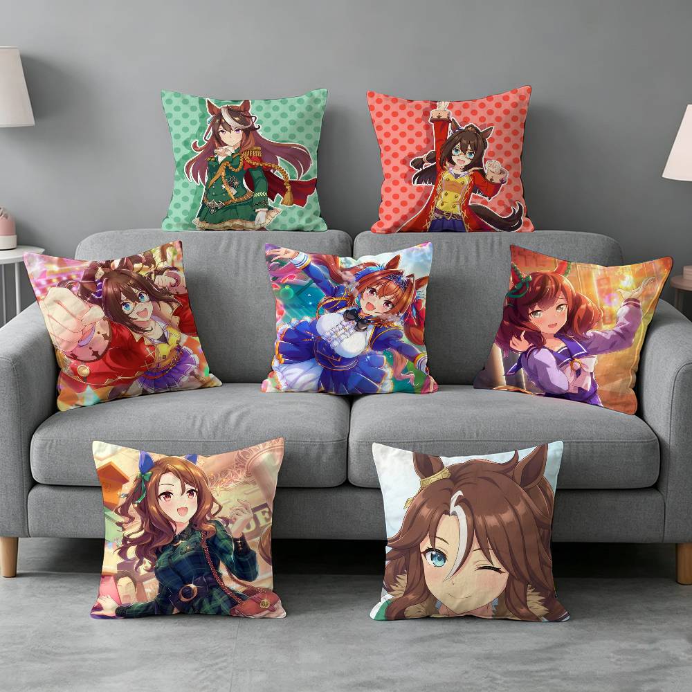Home Textiles Definition - Umamusume Pretty-y Derby Pillow cover gift