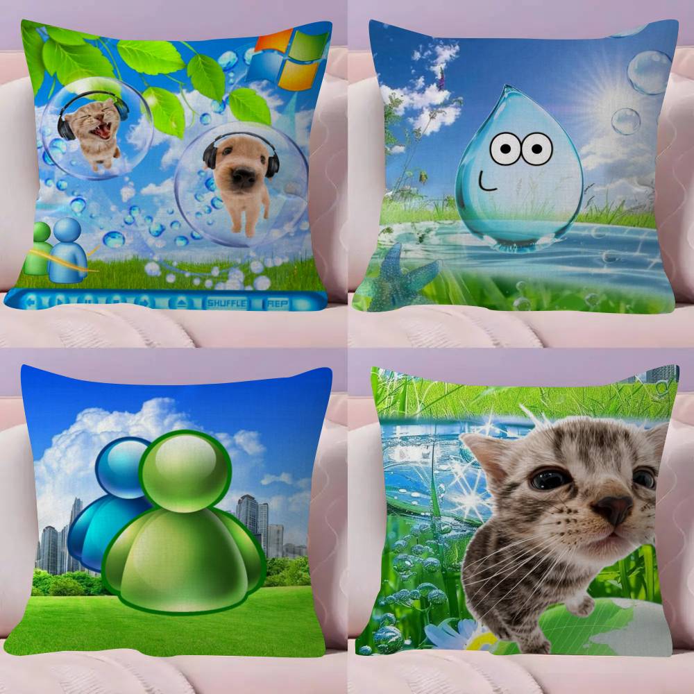 Frutiger Aero Art cushion  Pil - đánh giá và giá Home Art Textiles
