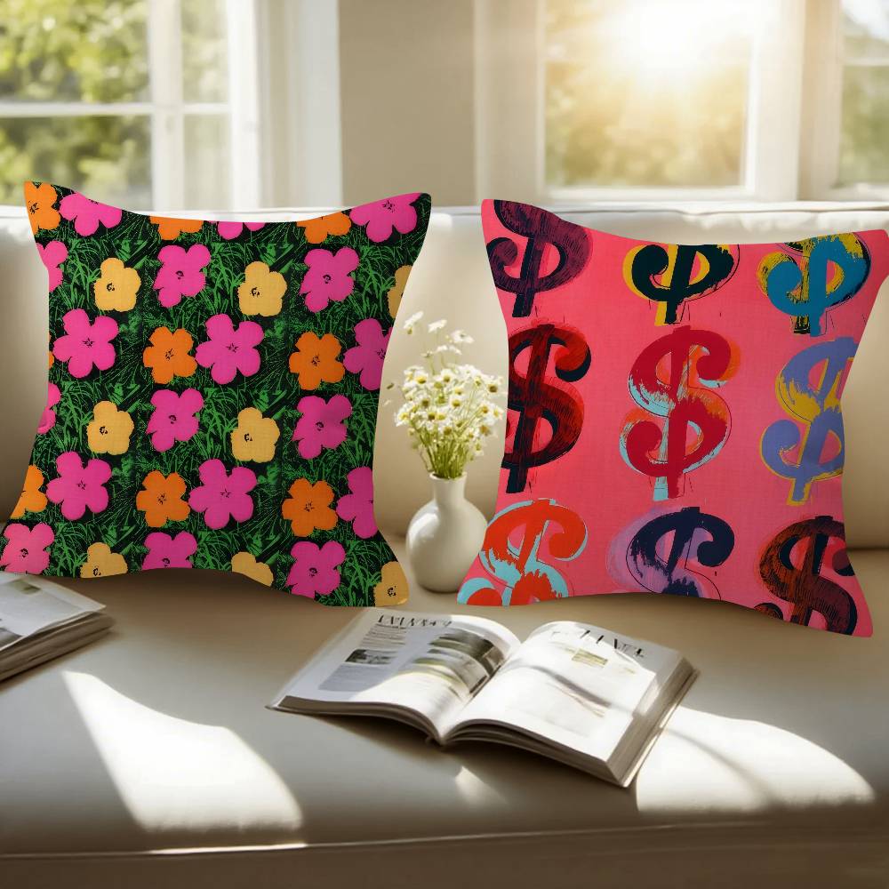 A-Andy W-Warhol Art  Cushion C - đánh giá và giá Home Art Textiles