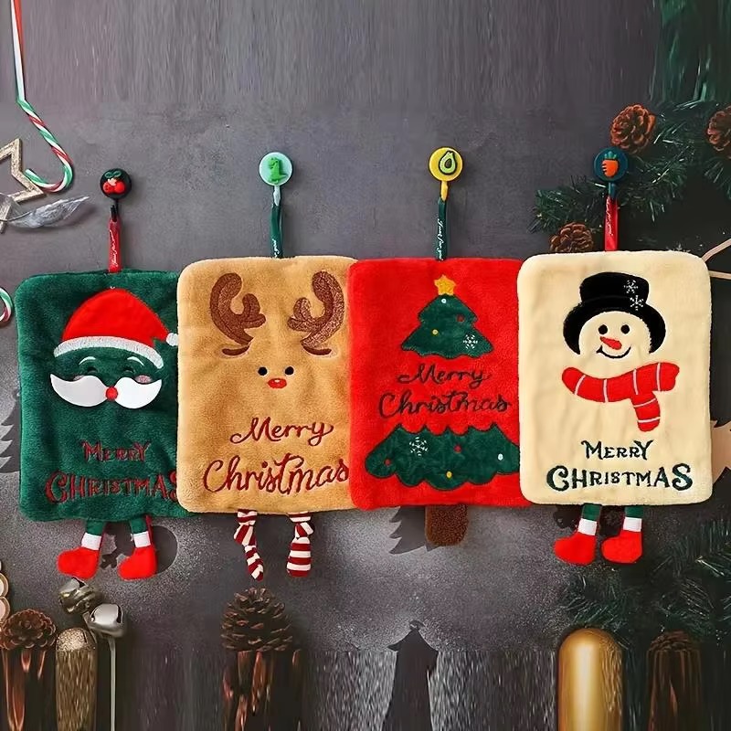 Christmas Hanging Hand Towel C - đánh giá và giá Home Textiles Towel