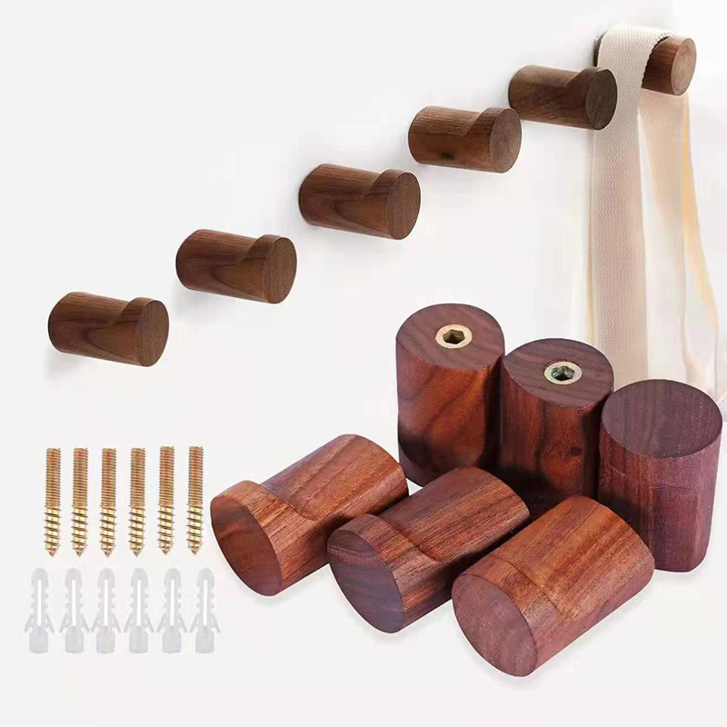 Beech Wood Black Walnut Hook M - đánh giá và giá Home Textiles Towel