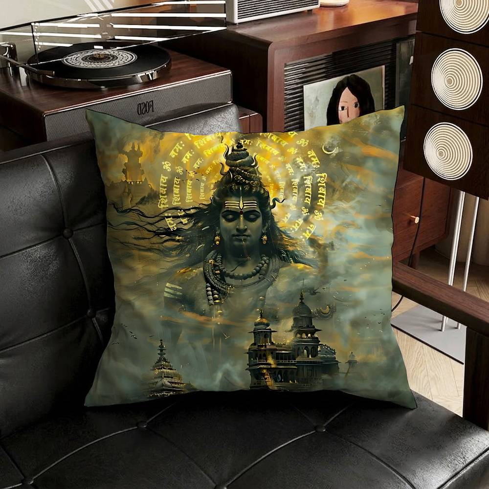 India Art Lord Shivasjpg pillo - đánh giá và giá Home Textiles India