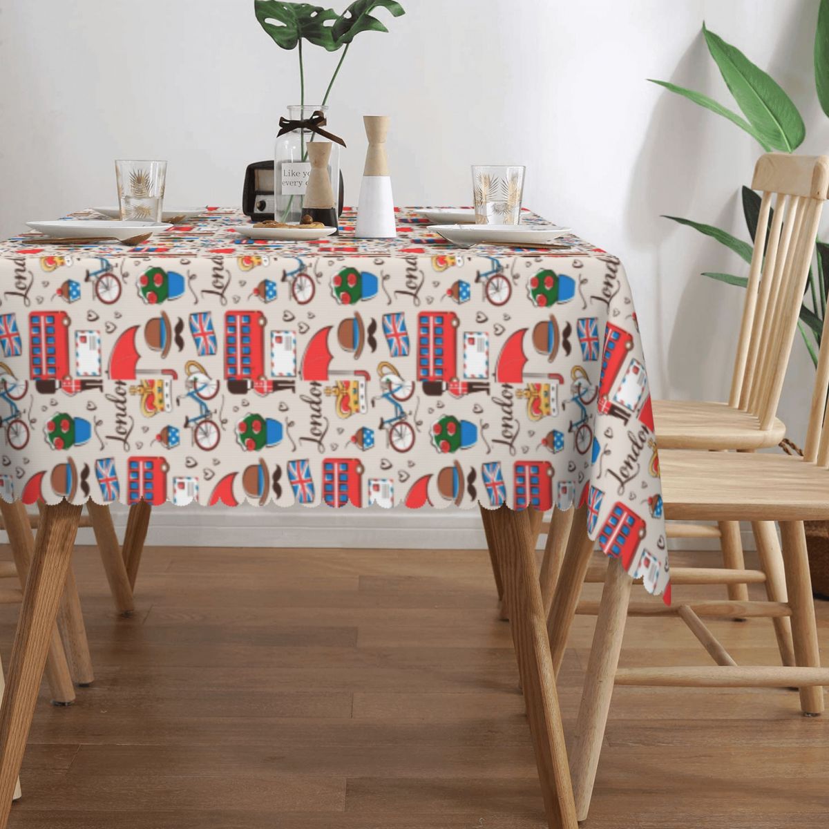 London Pattern Rectangular Tab - đánh giá và giá Home Textiles Uk