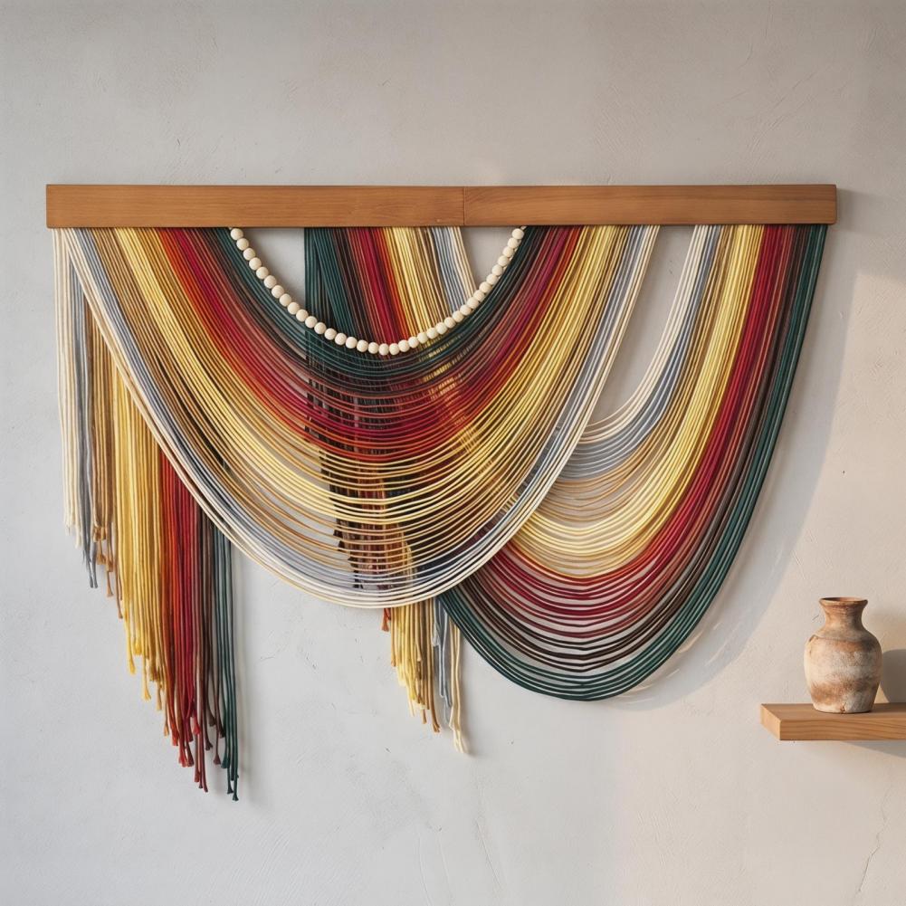 Handmade Tassel Tapestry Retro - đánh giá và giá Home Art Textiles
