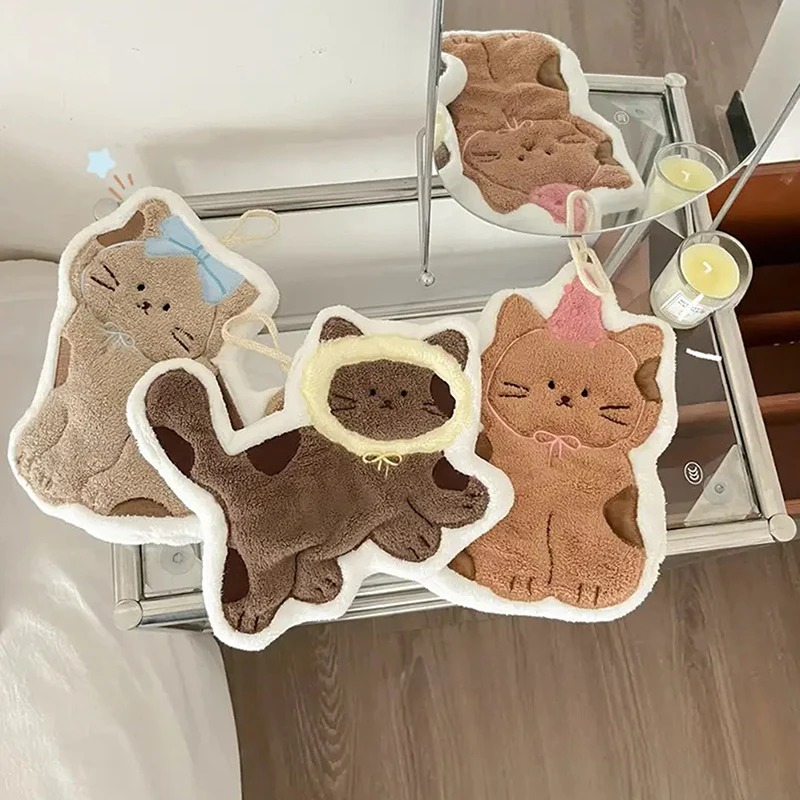 Creativity Cute Cat Shaped Han - đánh giá và giá Home Textiles Towel