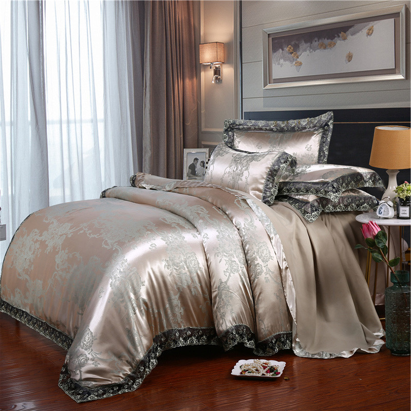 European Classical Luxury 4PCS - đánh giá và giá Linen Duvet Cover
