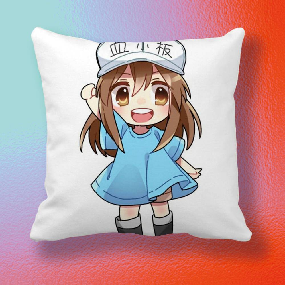Anime Cells at Work  Pillow co - đánh giá và giá Home Textiles Definition
