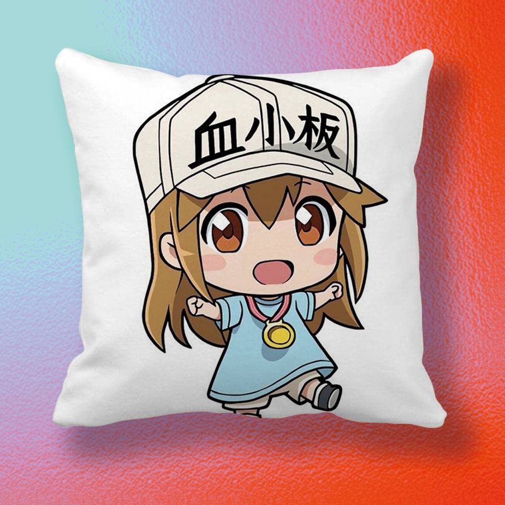 Anime Cells at Work  Pillow co - đánh giá và giá Home Textiles Definition