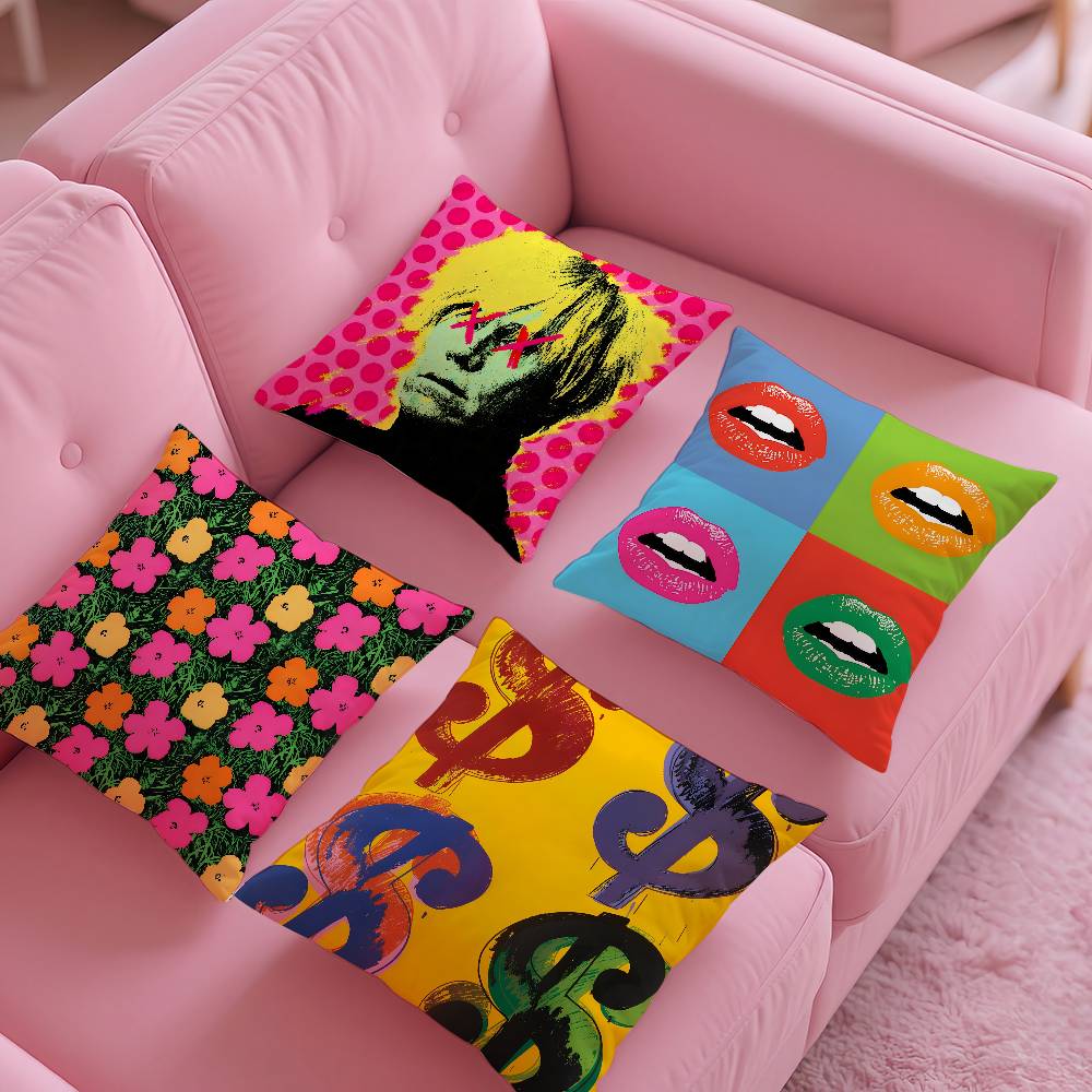 A-Andy W-Warhol Art Pillow Cas - đánh giá và giá Home Art Textiles