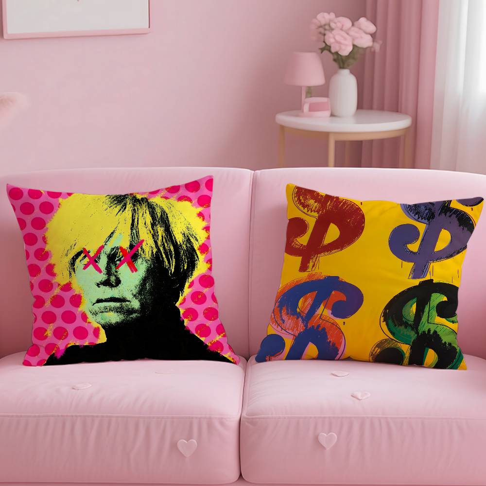 A-Andy W-Warhol Art Pillow Cas - đánh giá và giá Home Art Textiles